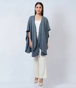 Grey Cashmere Cape