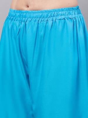 Ferozi Rayon flared Palazzo 6