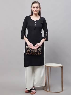 Off white Rayon flared Plus Palazzo 5