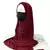 ANA Jersey Stethoscope Medico Mask and Earphone friendly Hijab- Maroon