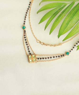 16" - 18.5" quad kundan mangalsutra 3