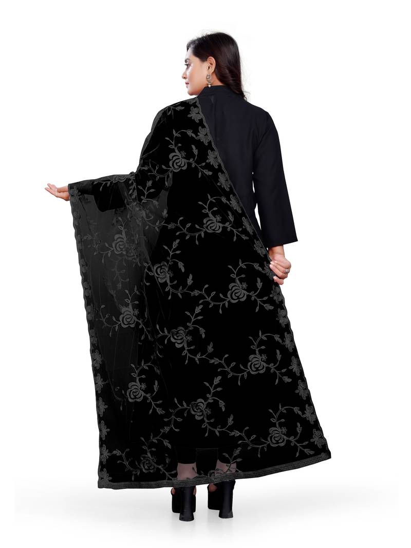 Fashion Kreza Heavy Net Dupatta With Embroidery Work