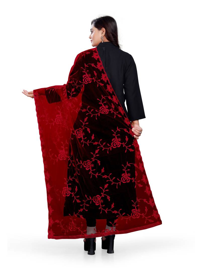 Fashion Kreza Heavy Net Dupatta With Embroidery Work