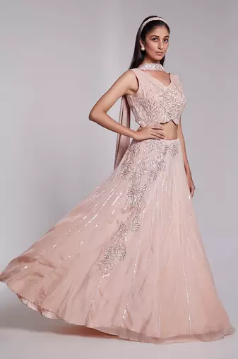 Beautiful Lehenga Set Handcrafted With Utmost Precision