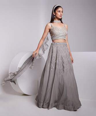 Hand Crafted Bustier Top With Beautiful Hand Work Details 2