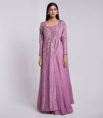 Pre Draped Saree Lehenga Set. It Has A Jacket Blouse.