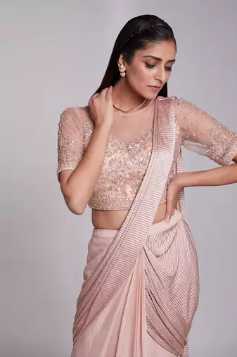 Beautifully Hand Crafted Blouse With Utmost Precision