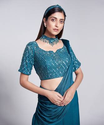 Beautifully Hand Crafted Blouse With Utmost Precision. 2