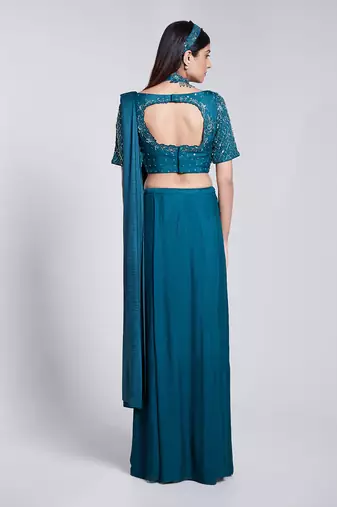 Beautifully Hand Crafted Blouse With Utmost Precision.
