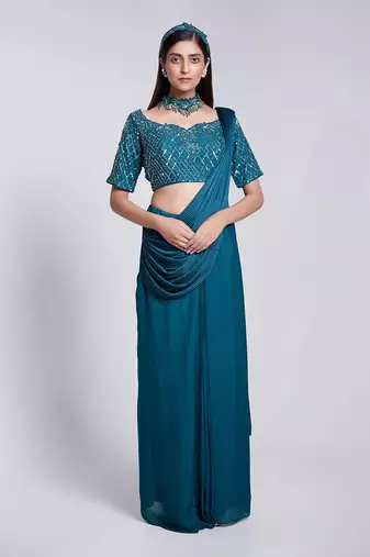Beautifully Hand Crafted Blouse With Utmost Precision.