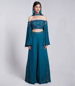 Off Shoulder Top With Bell Sleeve