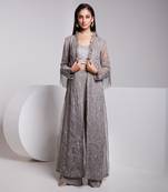 Beautifully Hand Embroidered Jacket With Beautiful Tassel Details.