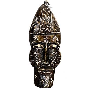 Handpainted Wooden Tribal Mask For Walls 1