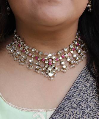 Enamoured Kundan Necklace Set 1