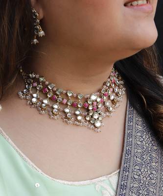 Enamoured Kundan Necklace Set 2