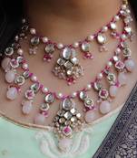 Gulabi Affair Kundan Necklace Set
