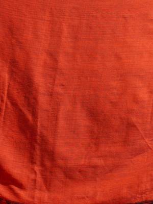 Mustard Pure Cotton handwoven soft Saree with pom pom pallu 5