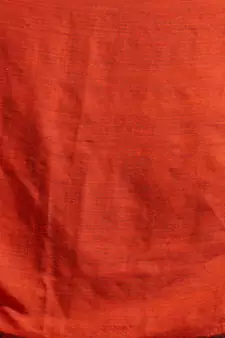 Mustard Pure Cotton handwoven soft Saree with pom pom pallu