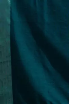 Teal Pure Cotton handwoven soft Saree with zari border