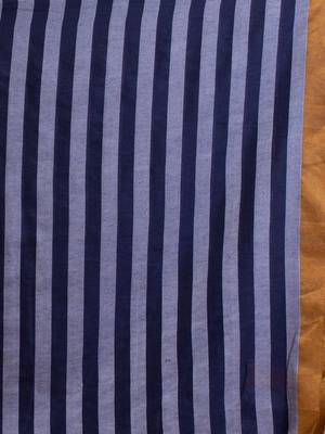 Moss Green and Navy Blue Half & Half Pure Cotton handwoven soft Saree 5