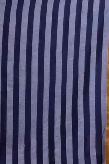 Moss Green and Navy Blue Half & Half Pure Cotton handwoven soft Saree