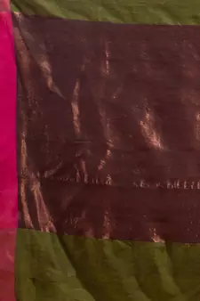 Green Pure Cotton Woven Design soft Saree with zari pallu