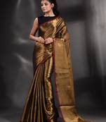 Brownies Gold Tissue handwoven soft saree