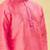 Pink embroidered art silk kurta-pajama