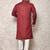 Party Wear Maroon Cotton & Lycra Kurta Pajama