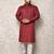 Party Wear Maroon Cotton & Lycra Kurta Pajama