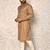 Party Wear Rust Cotton & Lycra Kurta Pajama