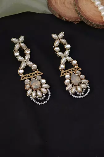 Celestial Kundan Long Necklace Set