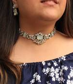 Divine Kundan Choker Set