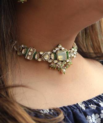 Divine Kundan Choker Set 3
