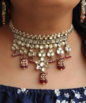 Regal Kundan  Choker Set 1