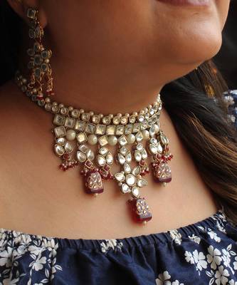 Regal Kundan  Choker Set 2