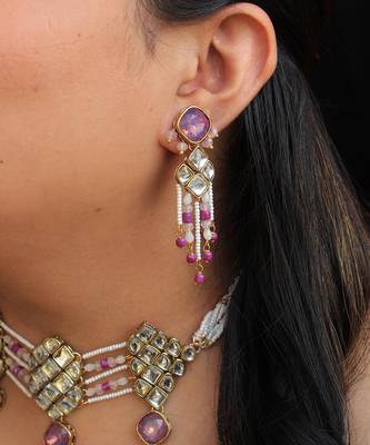 Kundan Paradise Choker Set 2