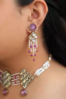 Kundan Paradise Choker Set