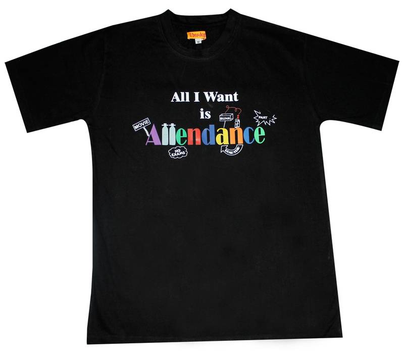Attendance t-shirt