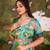 Bk veeramangal pattu dress with dupatta and belt