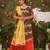 Bk Sethuramani pattu dress with dupatta and belt