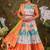BK hanshitha pattu dress with dupatta and belt