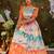 BK hanshitha pattu dress with dupatta and belt