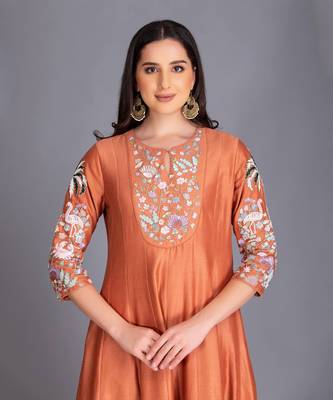 With Exquisite Aqua Outfits And Sequin Work We Bring You An Anarkali 2