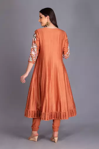 With Exquisite Aqua Outfits And Sequin Work We Bring You An Anarkali