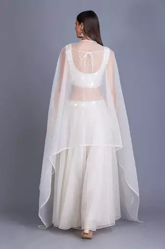 Refresh Your Wardrobe With This Super Brezzy Outfit With Beautiful Sequin Work And Stylized Silhoutte
