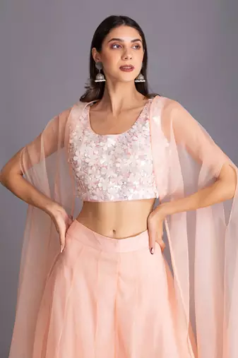 Refresh Your Wardrobe With His Super Breezy Outfit With Beautiful Sequin Work Stylized Sillhouette
