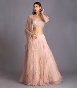 A  Must Have For Your Wardrobe Is This Beautiful Rose Pink Lehenga