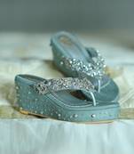 Silver Diamond Heels