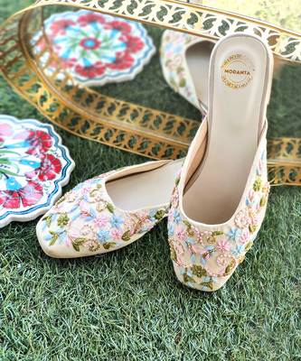 Floral Mules 1
